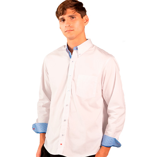 CAMISA MAG GABARDINA CABALLERO MANGA LARGA - Vista 4